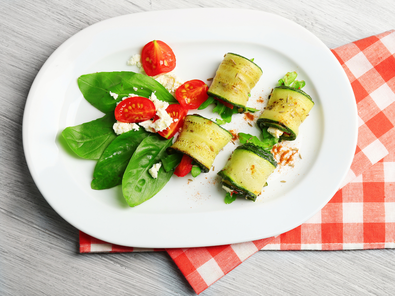 Courgetterolletjes