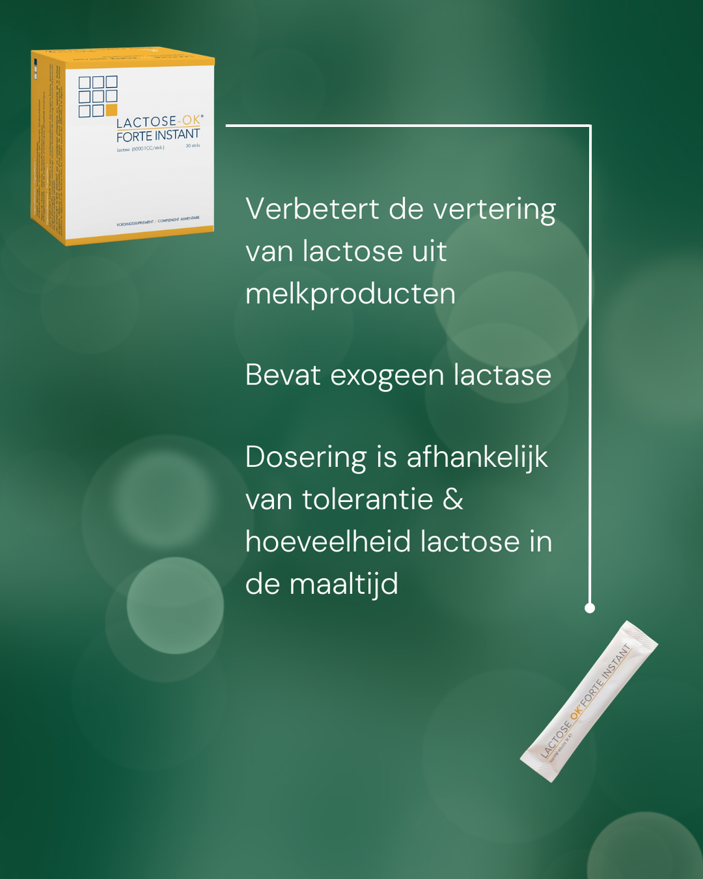 Lactose-OK Forte Instant | powder sticks