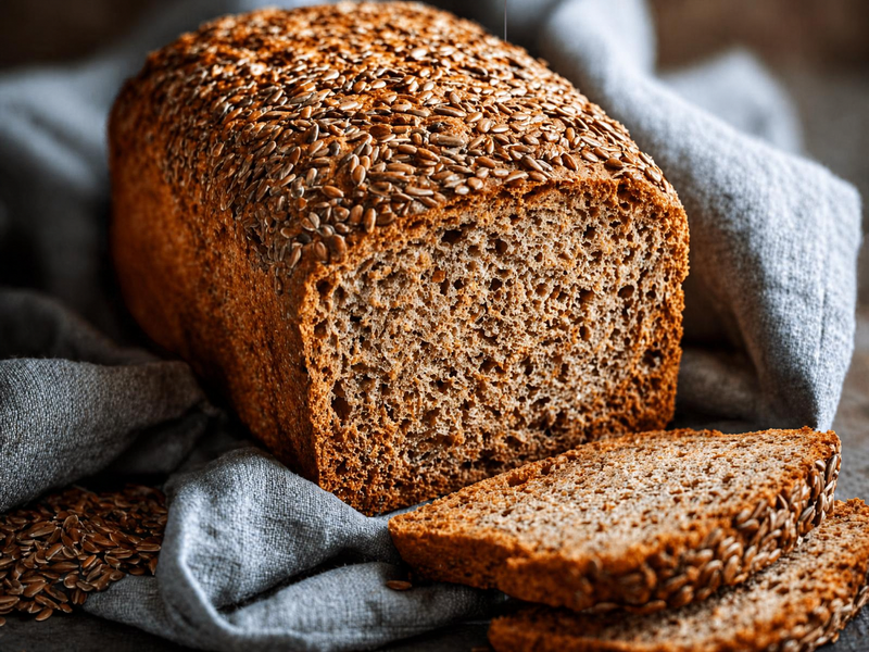 Lijnzaadbrood