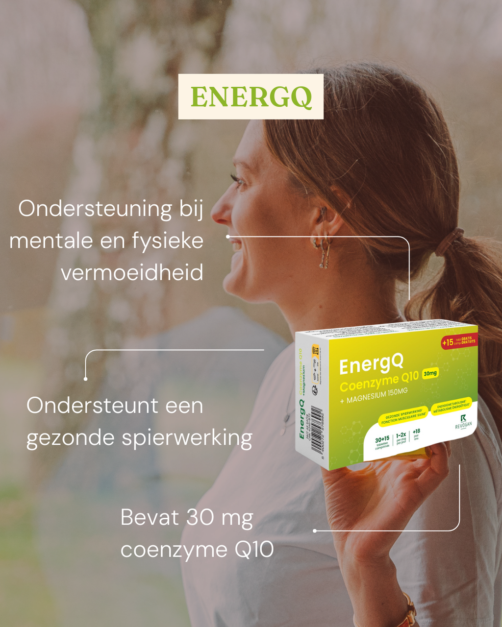 EnergQ Coenzyme Q10 30mg + Magnesium 150mg