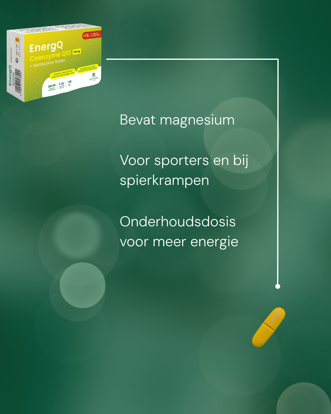 EnergQ Coenzyme Q10 30mg + Magnesium 150mg