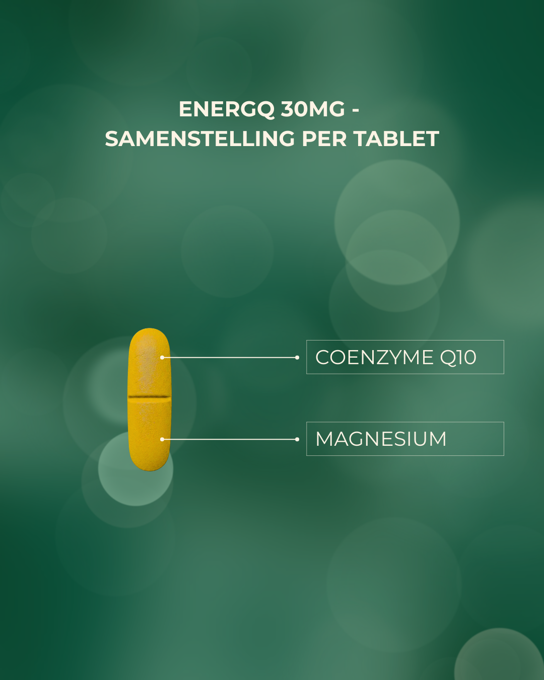 EnergQ Coenzyme Q10 30mg + Magnesium 150mg