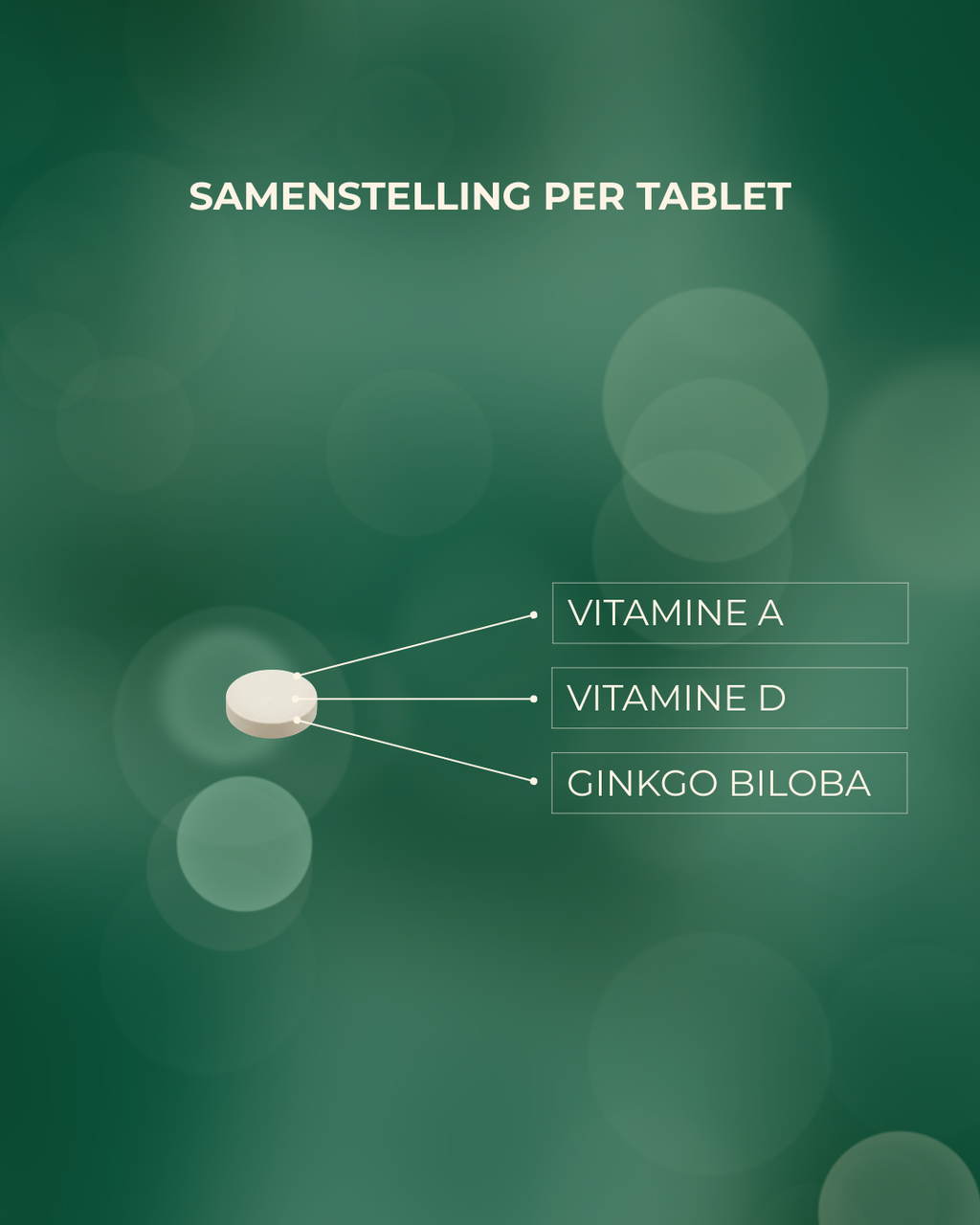 Vitamines A&D + Ginkgo