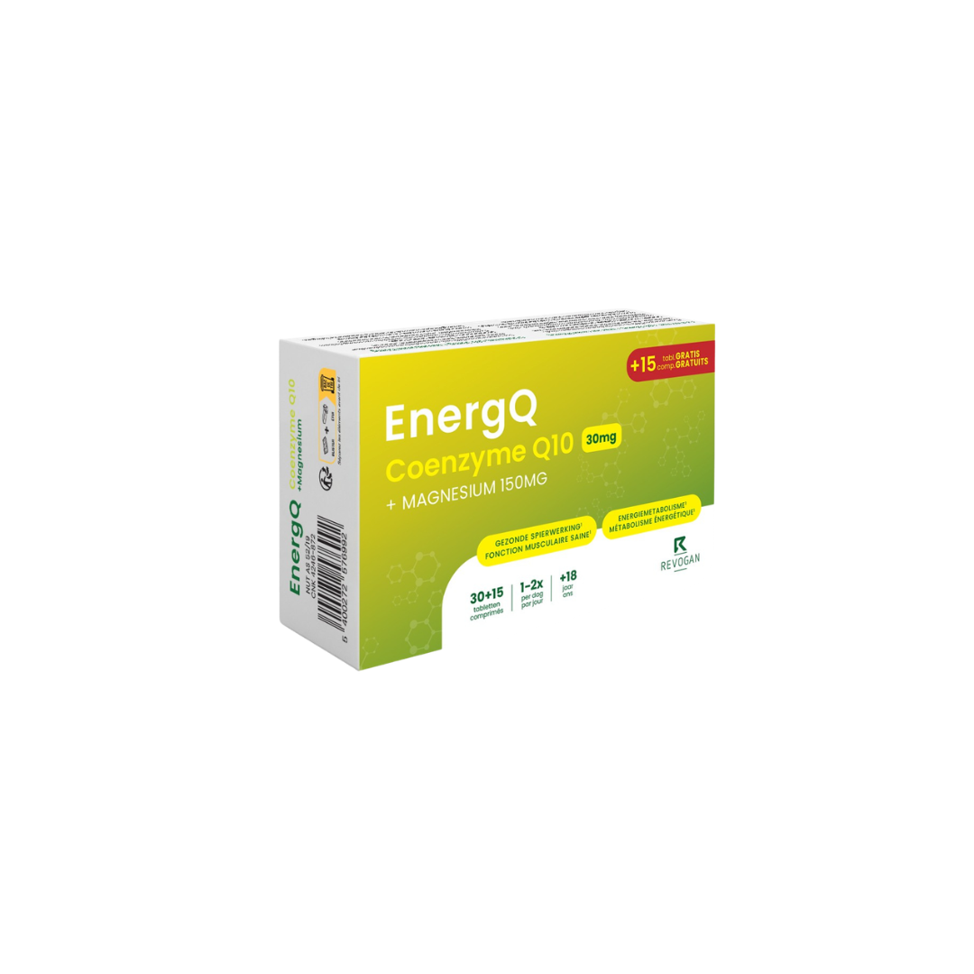 EnergQ Coenzyme Q10 30mg + Magnesium 150mg