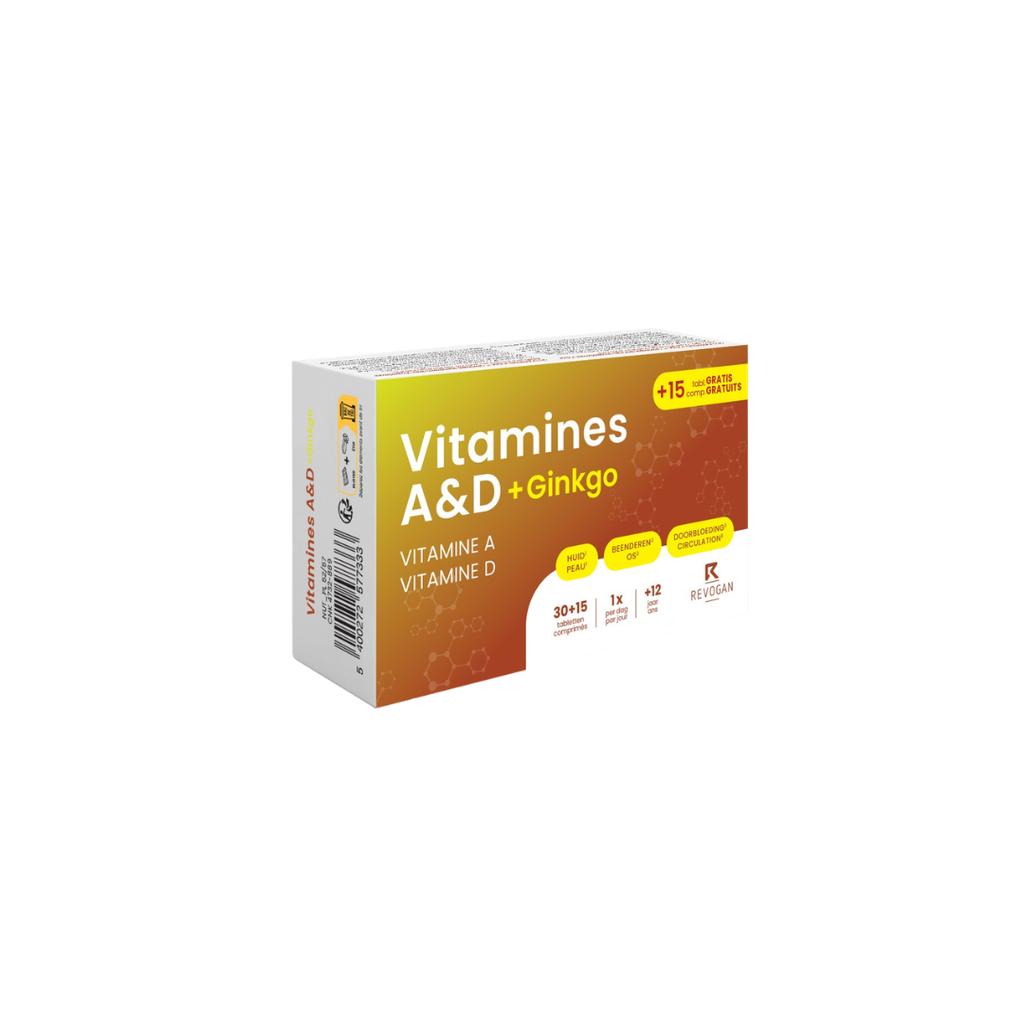 Vitamines A&D + Ginkgo